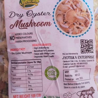 DRY OYSTER MUSHROOM
